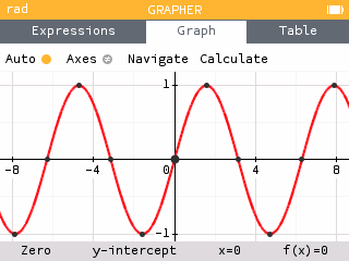Adjust step size in the axes menu