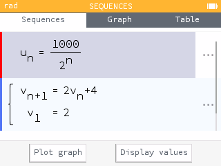 New design of the Sequence application
