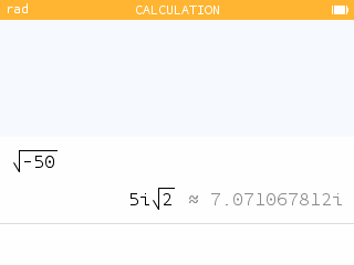 Placement of i before radicals