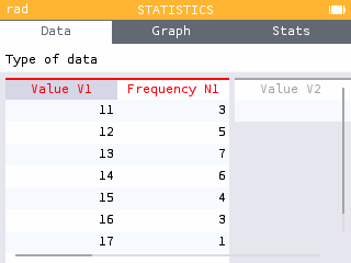 Changing statistics colors