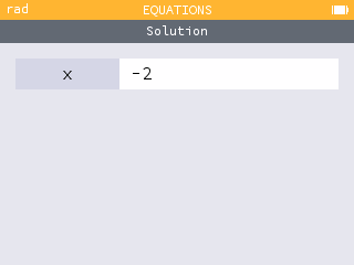Viewing the solution
