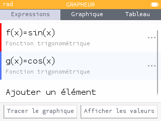 Vous pouvez fixer les graduations sur vos axes