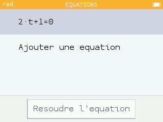 Les inconnues peuvent être désignées par toutes les minuscules