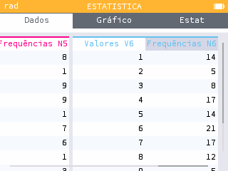 A partir de agora estão disponíveis
6 tabelas em vez de 3