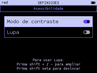 Modo escuro